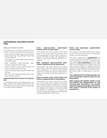 nissan murano 2020 owners manual